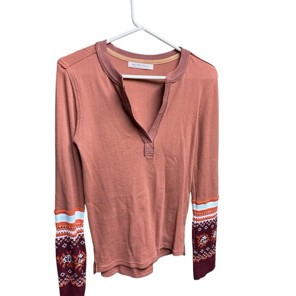 Free People Tops - Free People We The Free Autumn Combo Thermal Top Size Large